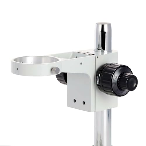 Image of AmScope - Focusing Block with Coarse and Fine Focus, 76mm Collar, 32mm Tube Mount for Stereo and Other Microscopes (76mm Mount) - FR-A6