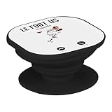 Compatibilità universale: questo supporto rotondo funziona con tutte le marche di smartphone e tutti i formati, anche i tablet. Una volta ripiegato, rimane piatto e discreto per far scorrere il telefono in tasca senza genere.
