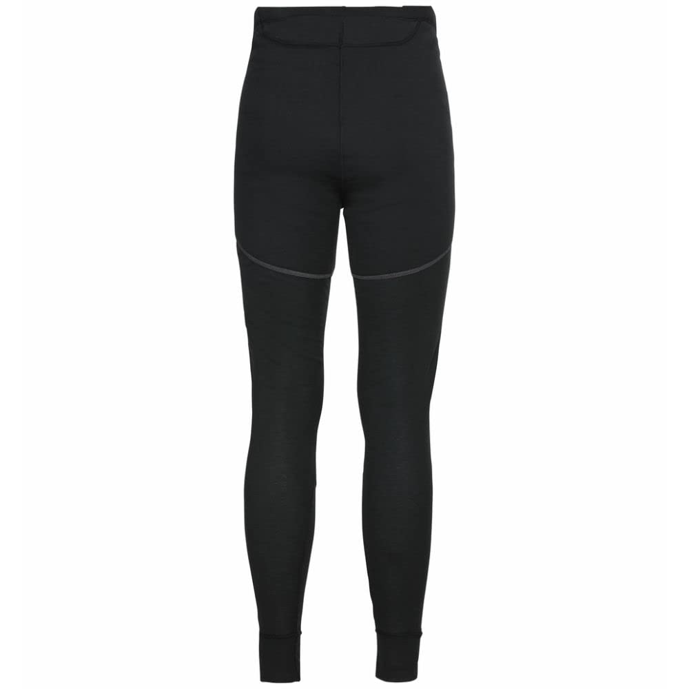 Odlo Herren Funktionsunterwäsche Lange Hose Active X-WARM ECO, Black, L & Herren Funktionsunterwäsche Langarm Shirt Active WARM ECO, Black, L