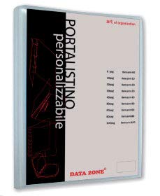 Portalistino personalizzabile A4 60 buste