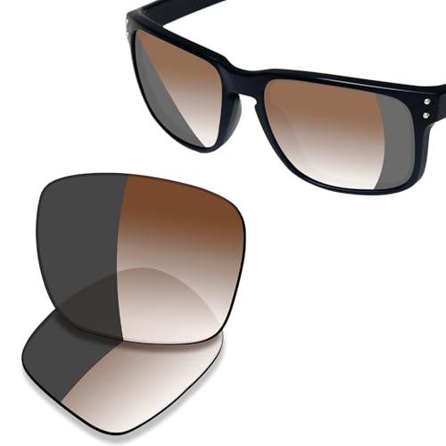 Image of SAUCER Premium Replacement Lenses for Oakley Holbrook OO9102 | UV400 Protection, Anti-Scratch, Precise Fit & Enhanced Clarity
