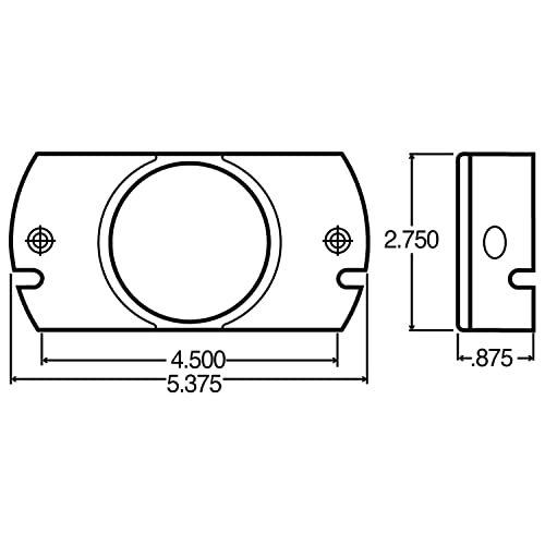 Image of Truck-Lite Lamp Mount - 30721