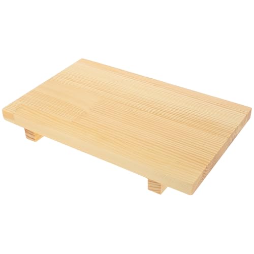 Tabla para sushi de madera 24x15 cm estilo japonés miniatura 1
