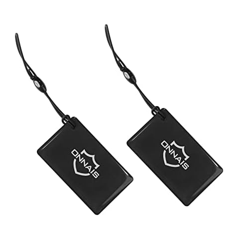 ONNAIS Smart IC Cards, Smart Fobs Work with Safety Device, Fingerprint Smart Locks, Addable Smart Cards for TTLock Smart Locks, Keyless Entry Contactless Keys for Door Lock, 2pcs Cover