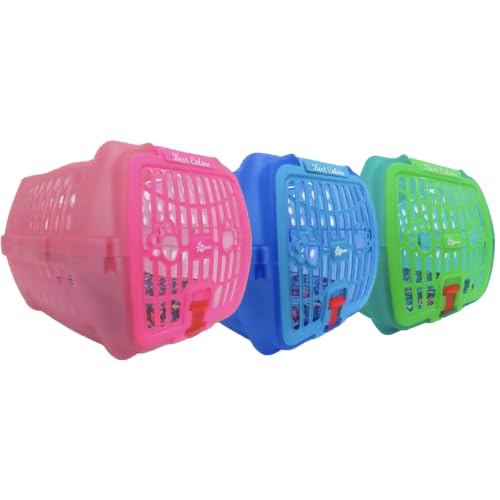 Caixa de Transporte Para Cachorro Cães Gato Pet Ultra Resistent Colors Nº1 Porte Pequeno Petmaxx (44
