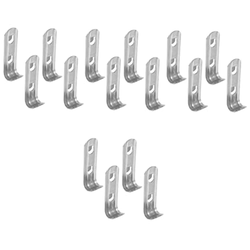 16�� �X�e�����X���̈����L���r�l�b�g�I�o�b�N�� �N�[���[�I�x���t�b�N �N�[���[�V�F���t�T�|�[�g �N�[���[�V�F���t�u���[�X�t�b�N �I�󂯃N���b�v �①�ɂ̒I�N���b�v �X�e�����X�| ������Ă���悤��x4�� 6.5x2cmx4pcs