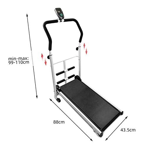 Image of Treadmills Indoor Mechanical Treadmill Multi-Function Body Building Fitness Equipment Running Training Twisting Machine Sit-ups HWC