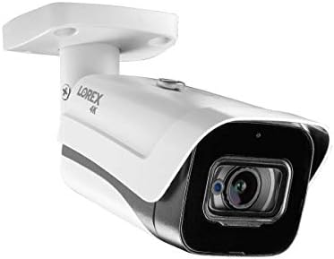 Lorex 4K (8MP) Ultra HD Analog Indoor/Outdoor Metal Security Add-On Camera with Audio & Color Night Vision (Requires Recorder)