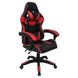 TITANO Silla Gamer, Silla de Juegos de computadora, Respaldo ergonómico y Ajuste de Altura reclinable, balancín Giratorio...
