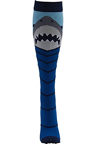 Image of Cherokee Compression Socks 10-15 mmHg Knee High 1 Pair Pack