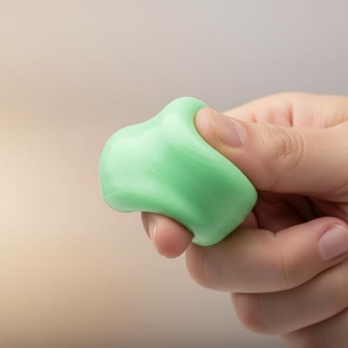 Image of CANDO Theraputty Medium Green Hand Exercise Putty, 50 Gm | For Grip Strength, Fine Motor Skills, Rehabilitation & Stress Relief