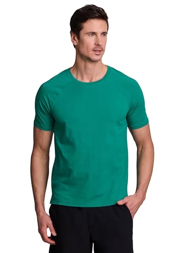 T-shirt coton extensible homme RBX manches courtes sport col rond