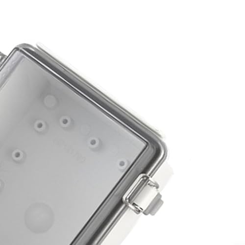 Caja de conexiones con riel DIN para evitar humedad en cables externos 5