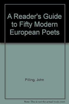 Hardcover A Reader's Guide to Fifty Modern European Poets Book