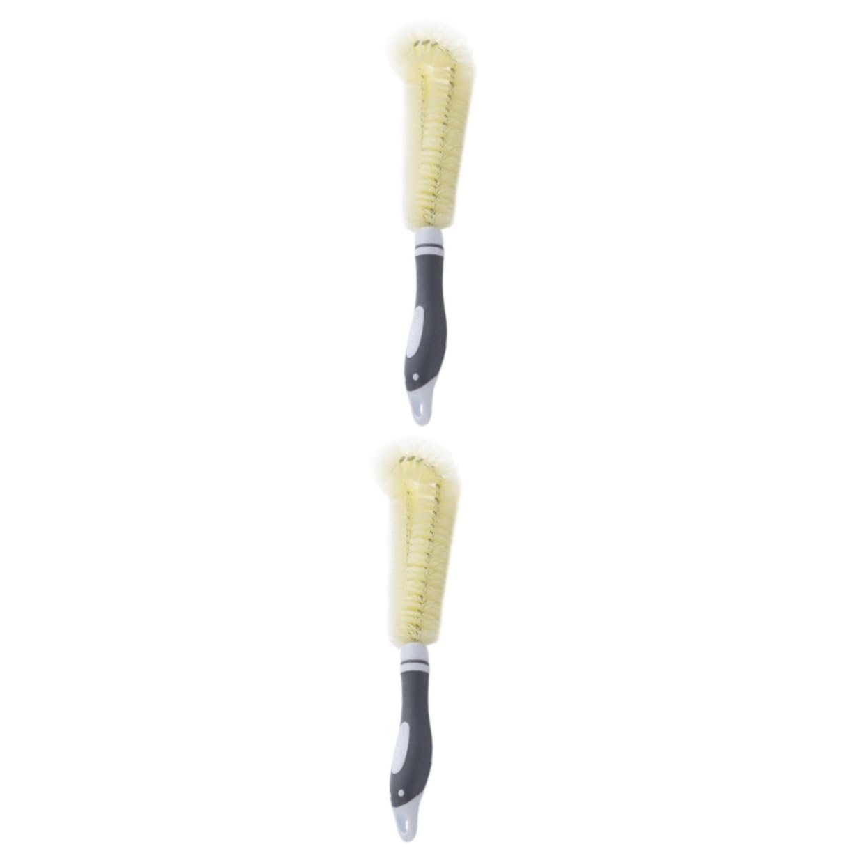 MAGICLULU 2piezas Cup Cleaner Brush para Biberones Cepillo De Mango Shape para Limpieza De Tazas y Botellas para Color Aleatorio
