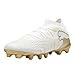 Puma, Mens, Future 9 Match Firm, Artificial Ground Soccer Cleats, White/Metallic Gold/Black, 10.5, D - Medium