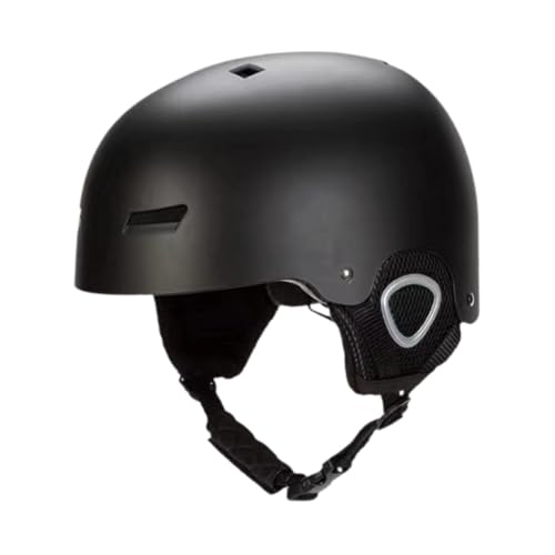 kowaku Ski and Snowboard Gear with Removable Liner and Ear Covers for Cycling, Black M