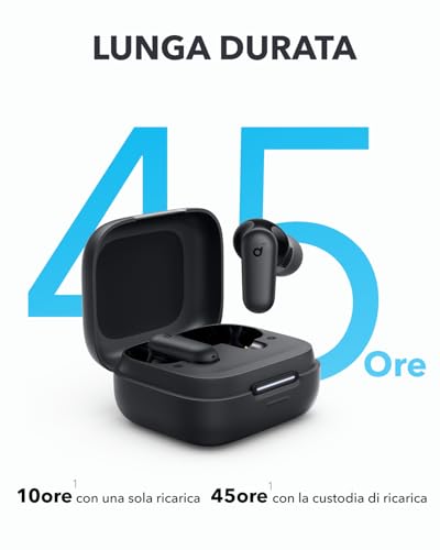 Soundcore P30i Cuffie Bluetooth di Anker, Auricolari Wireless con Cancellazione del Rumore Forte e Intelligente, Bassi Potenti, 45 Ore, Custodia e Supporto per Smartphone 2 in 1, IP54, Bluetooth 5.4 - Immagine 3