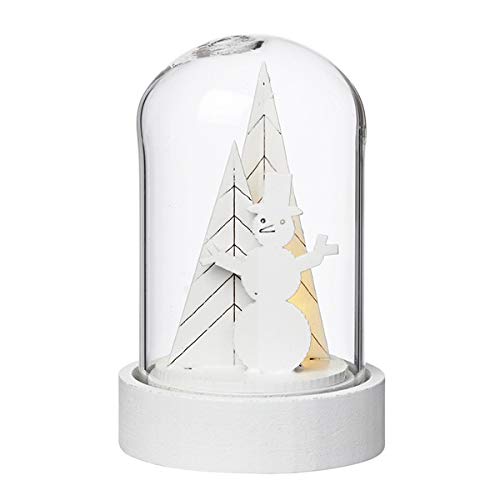 Preisvergleich Produktbild Räder Cloche Schneemann mit LED