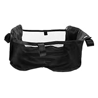 EPIGEIST Stroller Bottom Basket Organizer aus Oxford Großer Stauraumersatz für Windeltaschen Flaschen und Einkauf Leichter Strapazierfähiger Kinderwagenkorb für Outdoor und Shopping