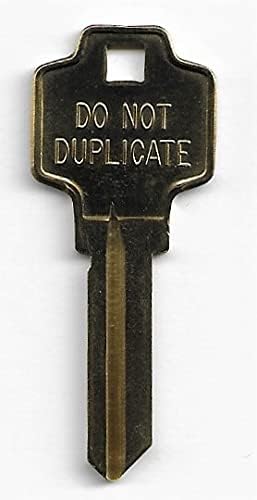 Jet SC9 Do Not Duplicate Uni-Bow Key Blanks. (Box of 50)