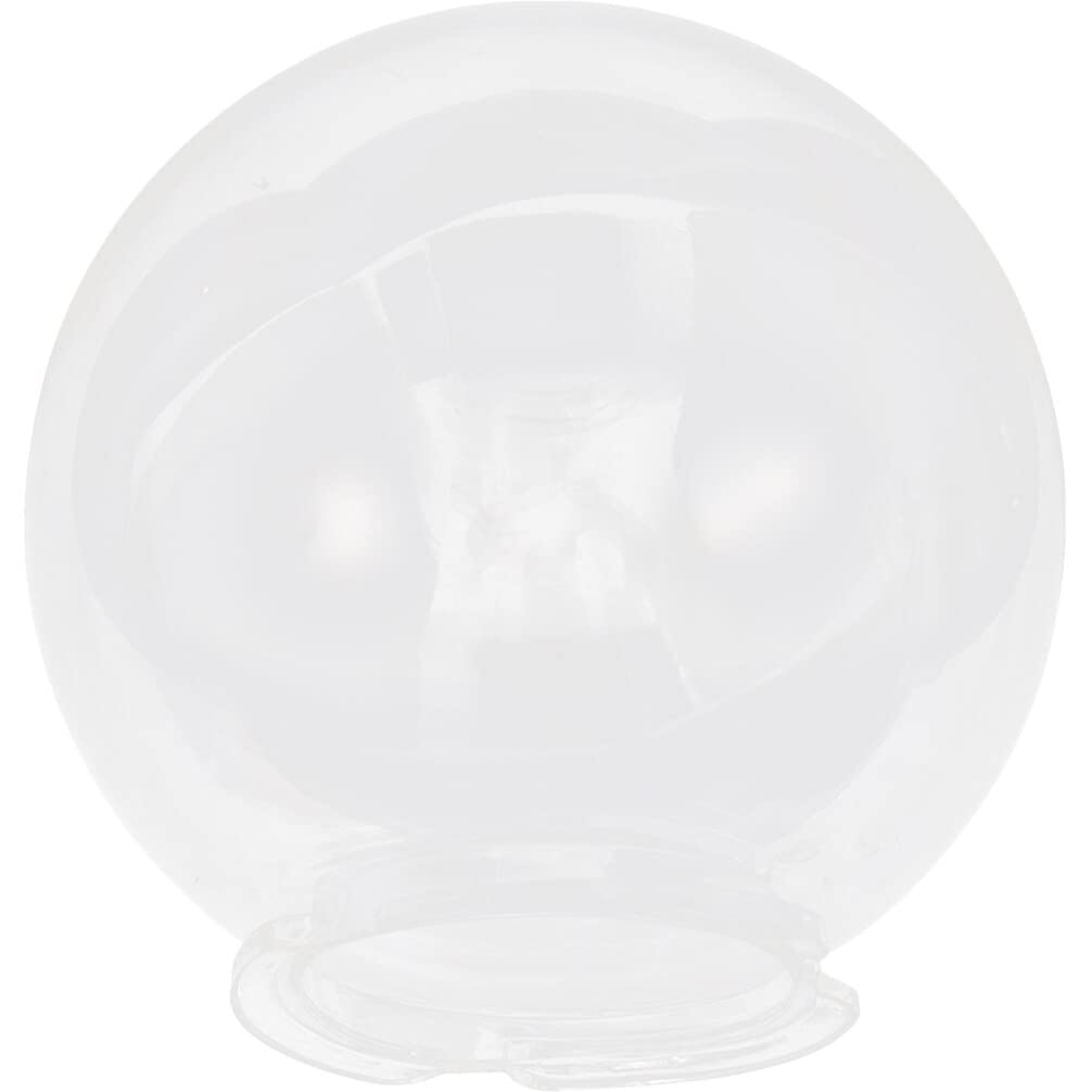 Angoily Abat-Jour Globe Pour Lampe Extérieure Couverture De Lumière De Porche Globe Luminaire Extérieur Transparent Protection Contre Les Chocs Pour Jardin Terrasse Et Villa 9.84 X 9.84 X 3.54 Pouces