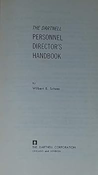 Hardcover The Dartnell personnel director's handbook Book