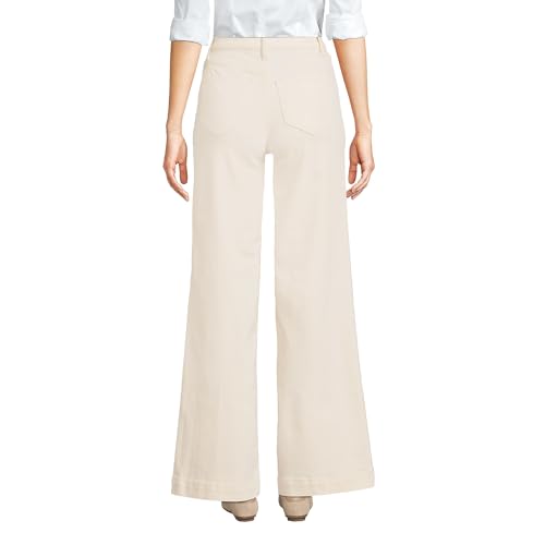 Lands' End Women's Recover High Rise Wide Leg Jeans2