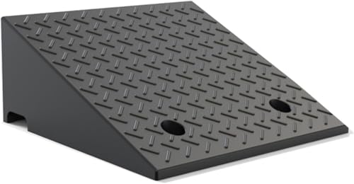 Rampe de trottoir stable avec surface antidérapante pour vélos