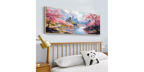 Peinture Diamant par Numéros 40x80cm | Solution Relaxation et Décoration Murale - 2