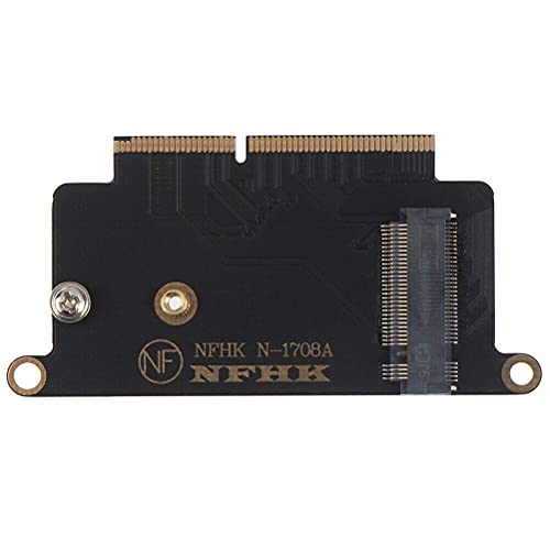 Image of M.2 NVME SSD Adapter for MacBook A1708 Laptop NVMe PCIe M2 NGFF SSD to 2016 2017 MacBook Pro A1708 SSD Adapter Riser Card