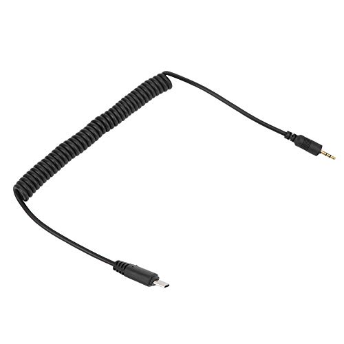 Flash Trigger Cable, Lightweight Hand Feeling, Powerful Shutter Release Cable for Sony, for Travel and Outdoor Photographers Cameras