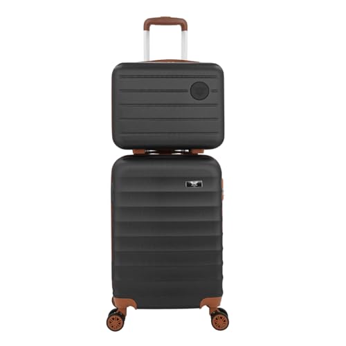 Kit Falcon Line Mala De Viagem ABS com Frasqueira Bordo