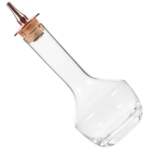 Bouteille à cocktail en verre noble et finitions acier robuste - 2