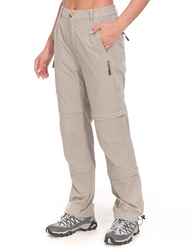 Little Donkey Andy Wanderhose Damen Zip Off Stretch Cabrio Softshellhose...