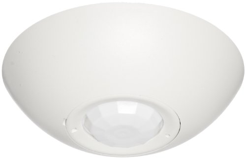 Hubbell ATP1500C Ceiling Sensor, Adaptive Technology, Passive Infrared, White, 1500sqft Max Sensing Range