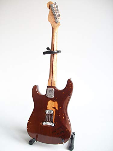 Stevie Ray Vaughan Mini guitare miniature SRV Lenny Gift Axe Heaven - Les Beatles, Paul McCartney, John Lennon, RIngo Starr, George Harrison Stevie Ray Vaughan Mini guitare miniature SRV Lenny Gift Axe Heaven – Image 7