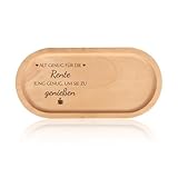 Snyvpra Holz Tablett Rund 23x10cm Ruhestand Geschenk für Männer und Frauen, Renteneintritt Geschenk mit Gravur, Geschenk zur Rente für Opa Oma, Frühstücksbrett für Tassen Brot Kekse