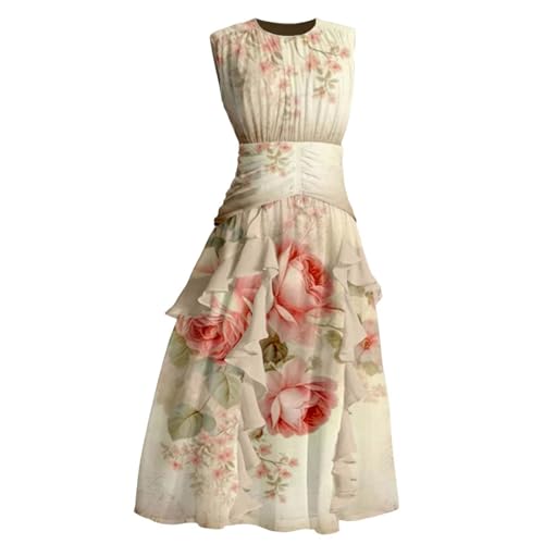 Robe longue fleurie idéale comme invitée de mariage