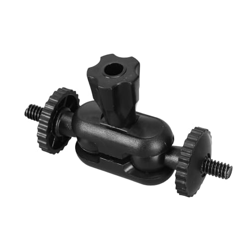 Double 1/4inch Male Threaded Screw Adapter Double Head Studs for DSLR Cameras and Microphones Attachments