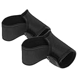 DECOMELODY 2 Stück Gepolsterte Lenkergriffüberzüge und Brustschutz für Laufräder Weich Leicht Sicher für Kleinkinder Beim Radfahren