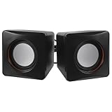 Compatibilité ÉTendue: Ce mini haut-parleur de bureau est compatible avec divers appareils informatiques, notamment les ordinateurs portables et de bureau, offrant une solution audio polyvalente et pratique