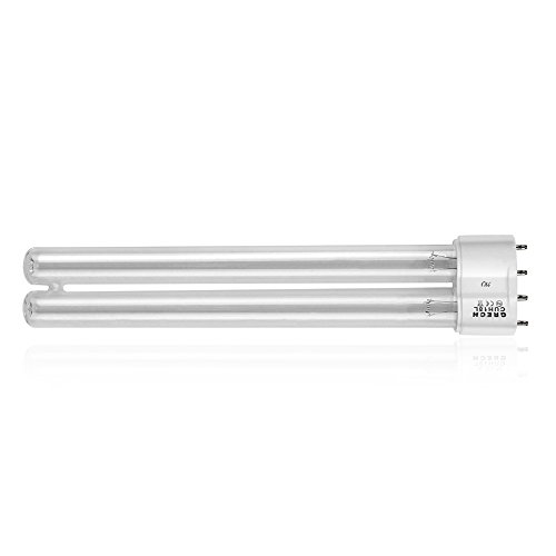 Flexzion 18 Watt Uv Sterilizer Light 110V Water Clarifier Lamp Ultraviolet Filter With Bulb Tube Power Adapter For Aquarium Pond Tank Gold Fish Reef Koi (Cuv-118) #TOP6