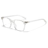 ★ ANTI BLUE LIGHT LENS: Computerbrillen können ultraviolette Strahlung effektiv blockieren, UV400-Schutz bieten und schädliches blaues Licht filtern. Sie eignen sich zum Fernsehen, Lesen oder Spielen auf Computern, Telefonen oder anderen elektronischen Geräten.
