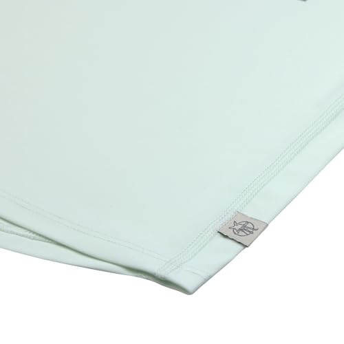 LÄSSIG Splash & Fun Baby und Kind Kurzarm Badeshirt Schwimmshirt Rashguard mit UV-Schutz - Crocodile sea Foam, 25-36 Monate, Größe 98