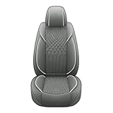 Fabriquée en cuir. IBNA Housses siège pour B&MW X5 E70 F30 Housse De Siège Universelle 5D(1 pièce Grise)