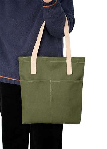 REDSINDA Aesthetic Canvas Tote