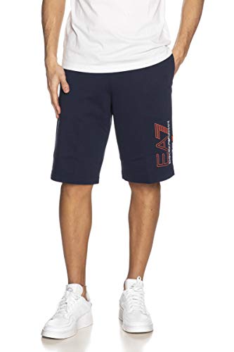 Bermuda EA7 homme bleu marine pour vos journées d'été et de détente