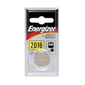 Energizer ECR2016BP (CR2016) 3 Volt Coin Cell, On Tear Strip Energizer ECR2016BP (CR2016) 3 Volt Coin Cell, On Tear Strip