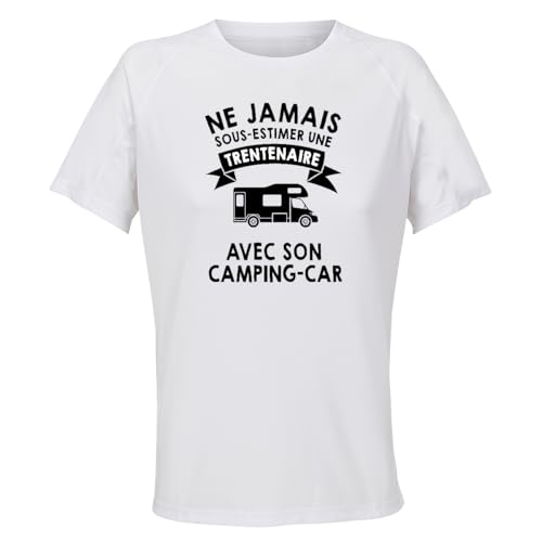 Maillot de sport femme en polyester respirant Planetee pour randonnée en camping-car